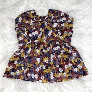 Anthropologie Porridge strapless top - size 4